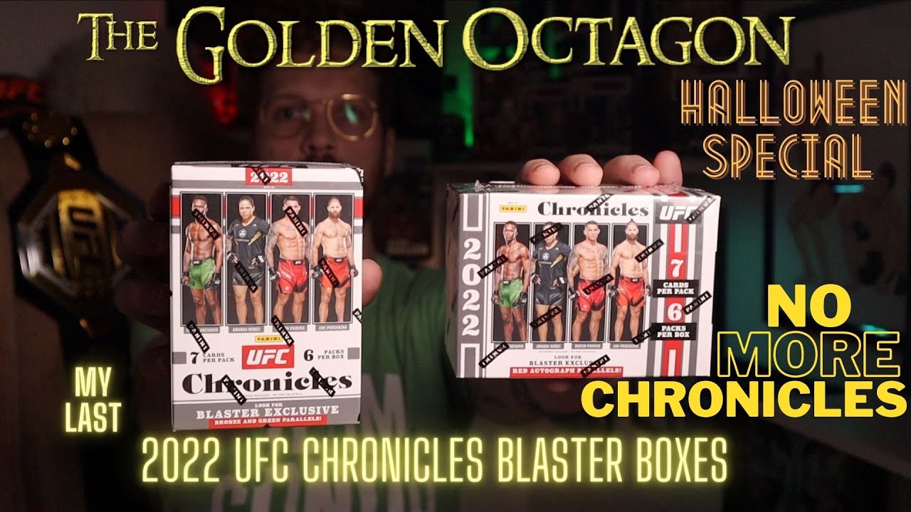 My Last 2022 UFC Chronicles Rip... Thankfully | 2022 UFC Chronicles Blasters | TGO Halloween Special
