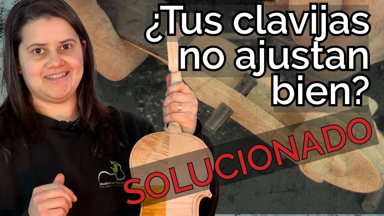 Cómo Instalar Clavijas en Violín, Viola y Cello 🎻 | Guía Práctica con María Machado