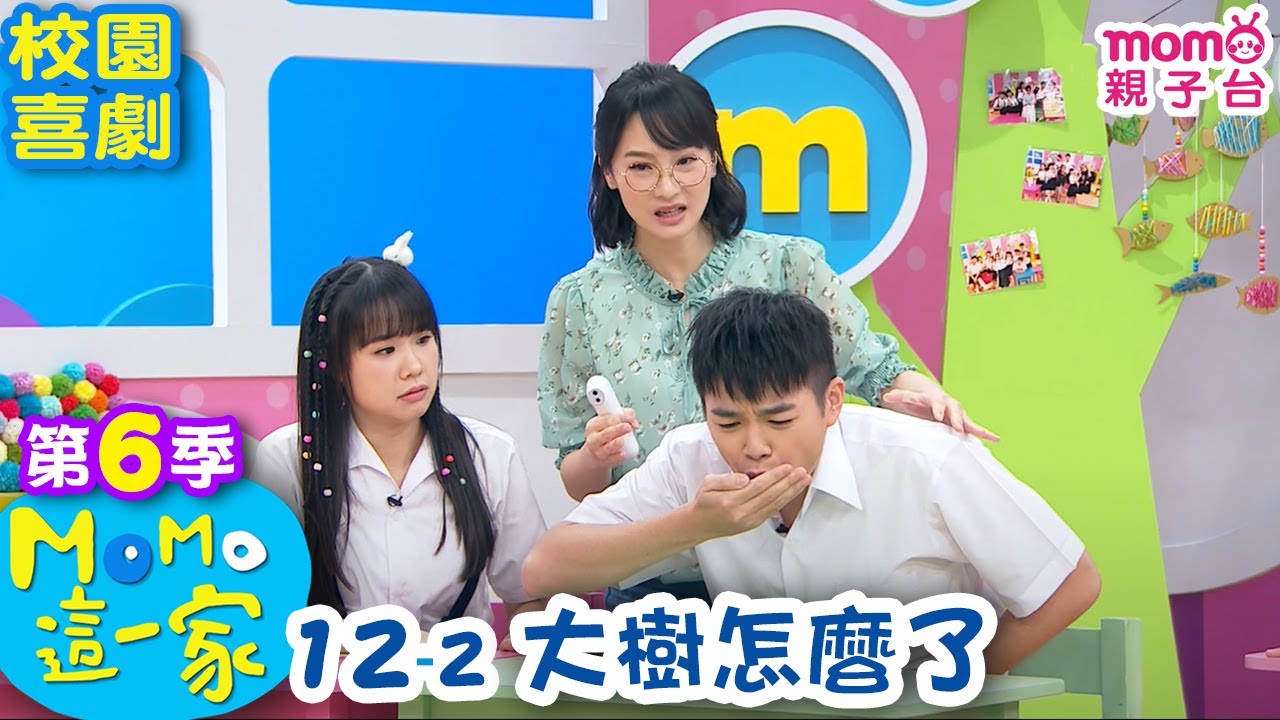 #MOMO這一家【大樹怎麼了】第六季 12集 單元2｜家庭校園喜劇｜趣味短劇｜兒童電視節目【親子台｜官方HD網路短版】#momokids 親子台