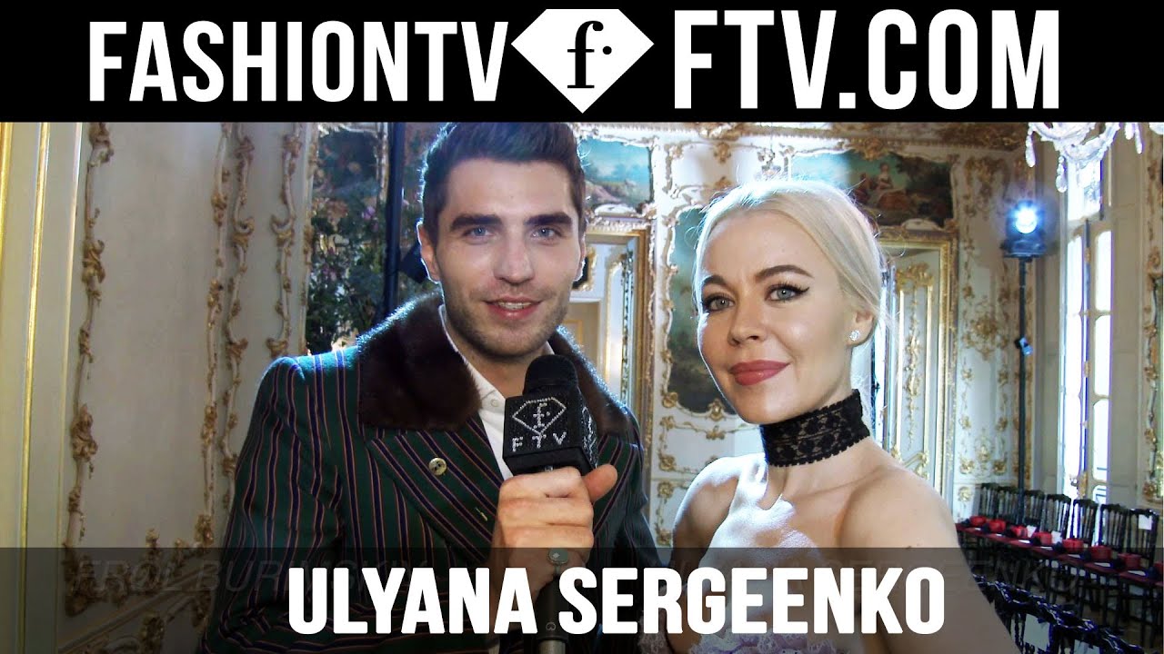 Ulyana Sergeenko Trends at Paris Haute Couture Week SS 16 | FashionTV