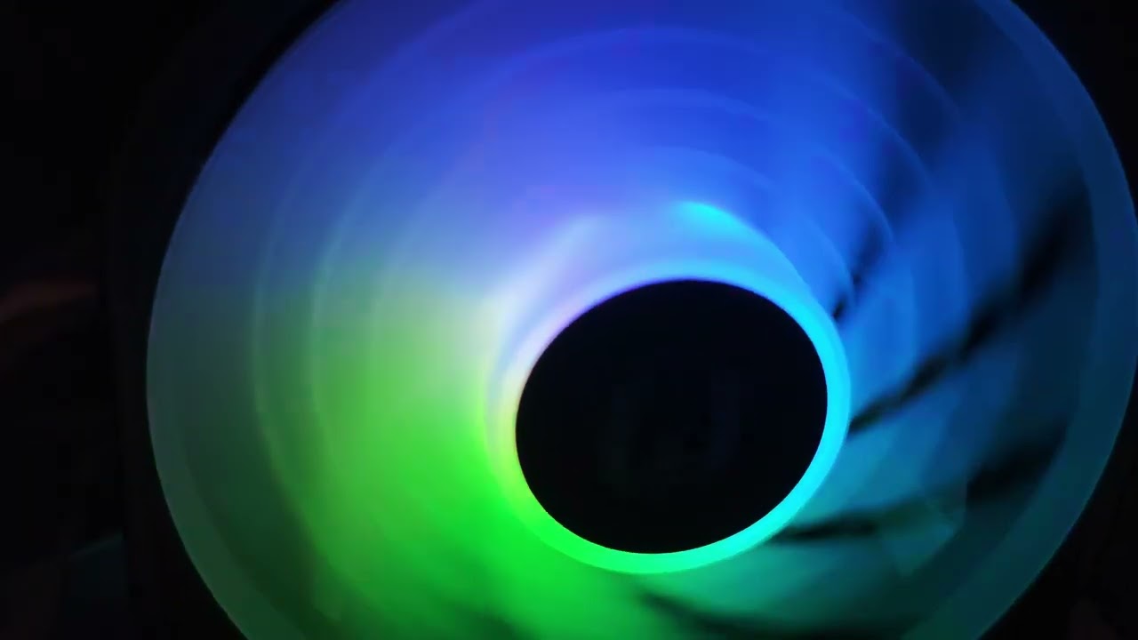 Вентилятор ZALMAN ZM AF120 ARGB BLACK сниженные обороты вращения 1520 rpm