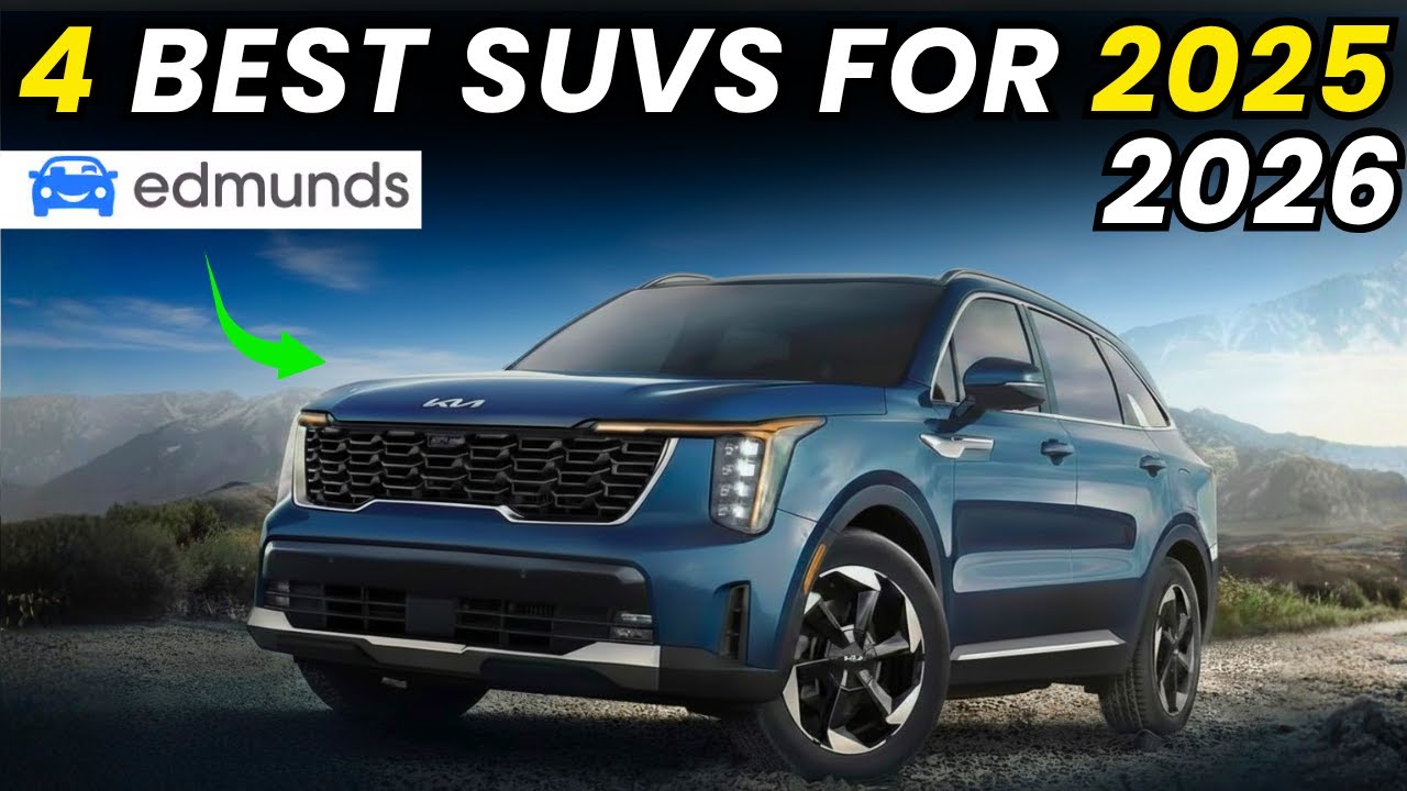 Топ-4 лучших внедорожника 2025&ndash;2026 годов 🚙 По рейтингу Edmunds!