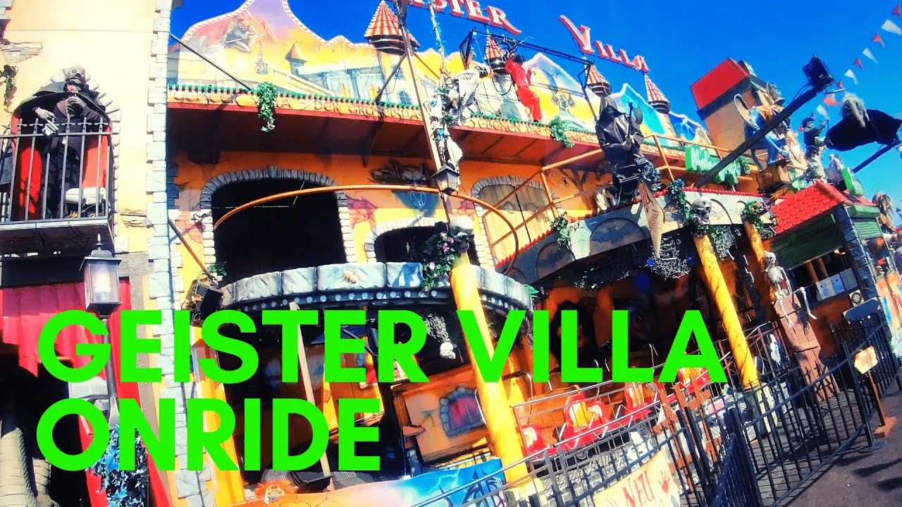 Geister Villa  Moelngraf- Spikema OnRide Nürnberg Herbstvolksfest 2019