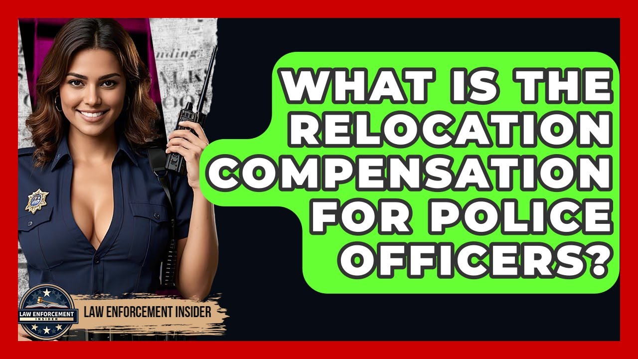 What Is The Relocation Compensation For Police Officers? - Law Enforcement Insider