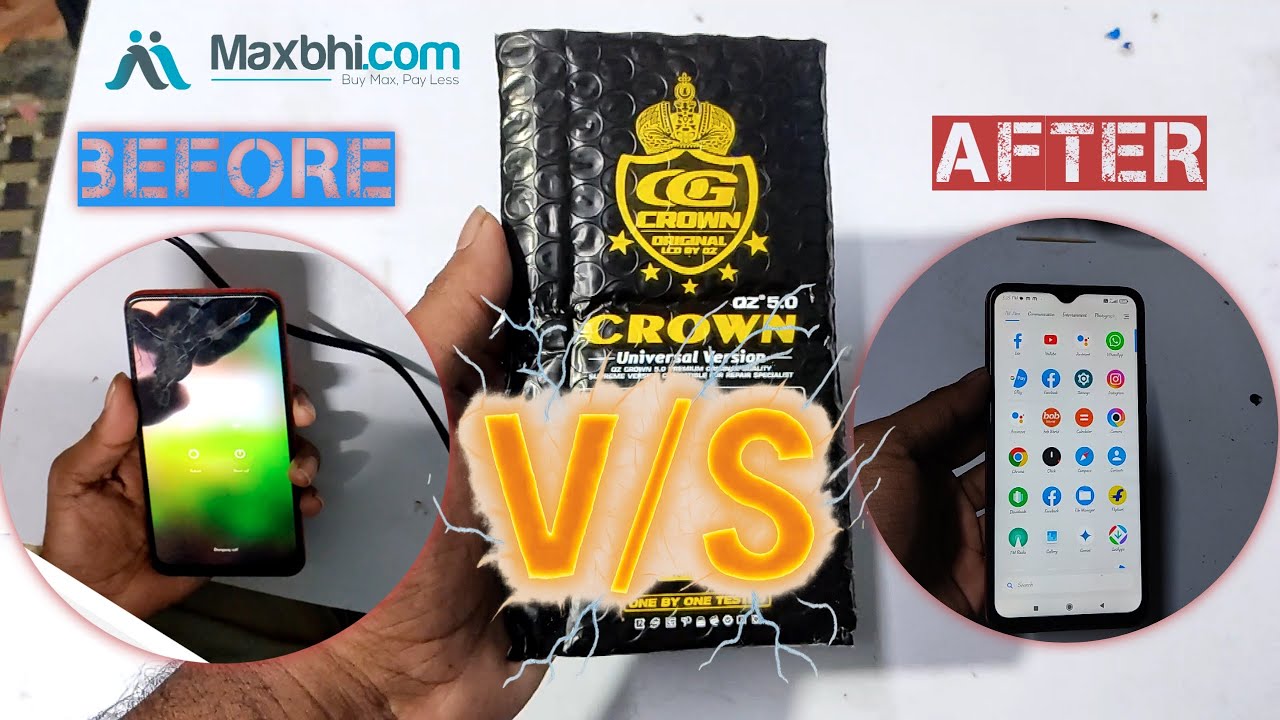 Unboxing & Replacement | Poco M2 Display Folder Combo | Maxbhi Display