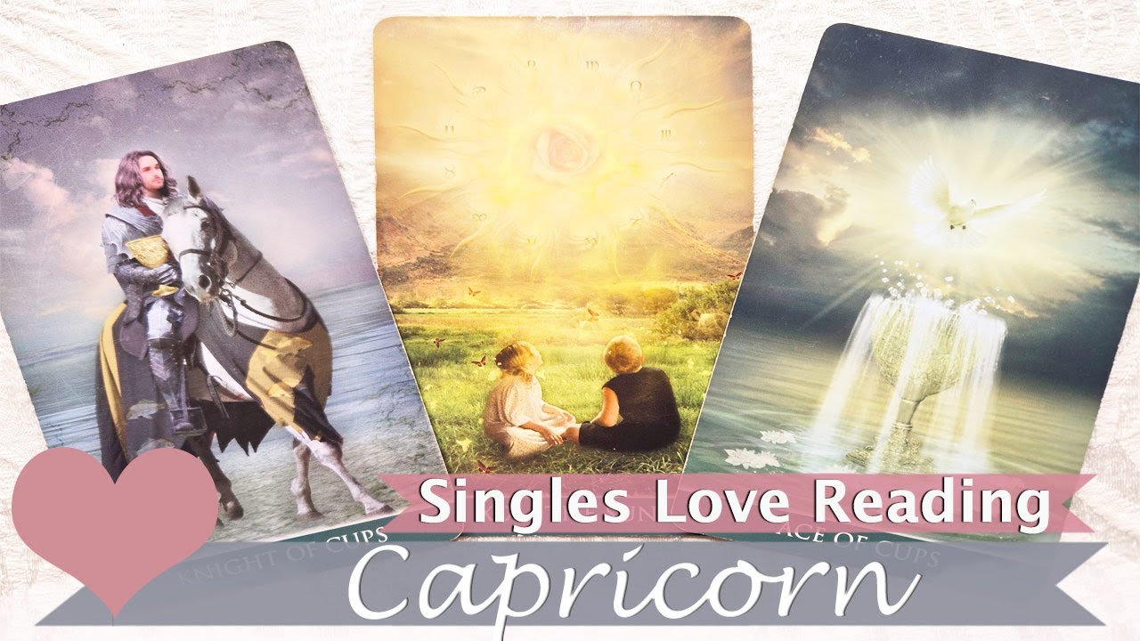 Capricorn Singles you're single until there is a commitment They have to make the first move
