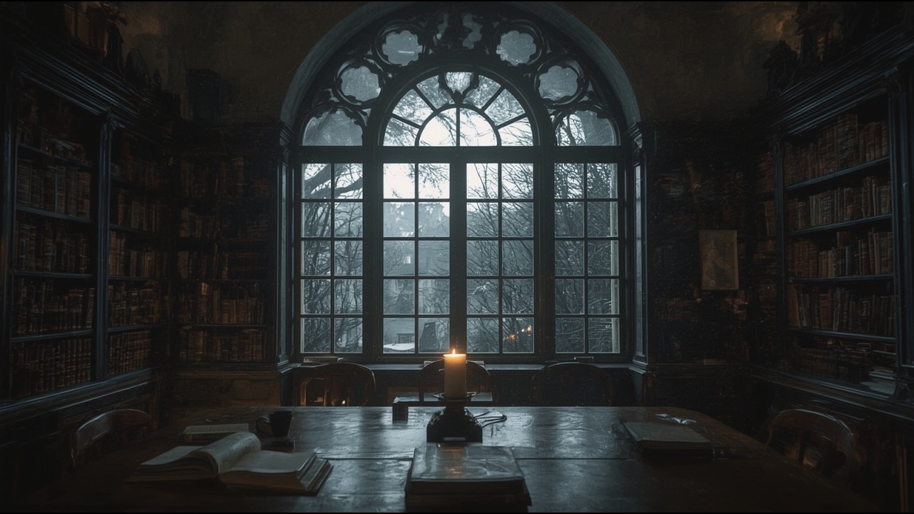 Imagine the Eternal Watch of Forgotten Beings | Dark Academia Music for Study | Melancholic Piano