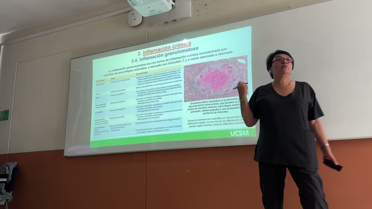 Tema 2: Inflamación y reparación parte 2 (09/03) Dr. Gladys Nuñez