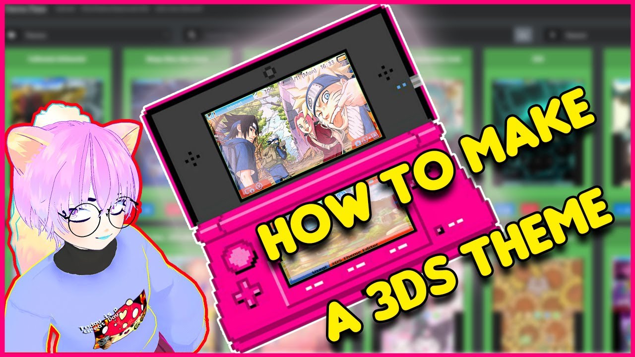 How to Make a Custom 3DS Theme | Usagi + Kame Editor