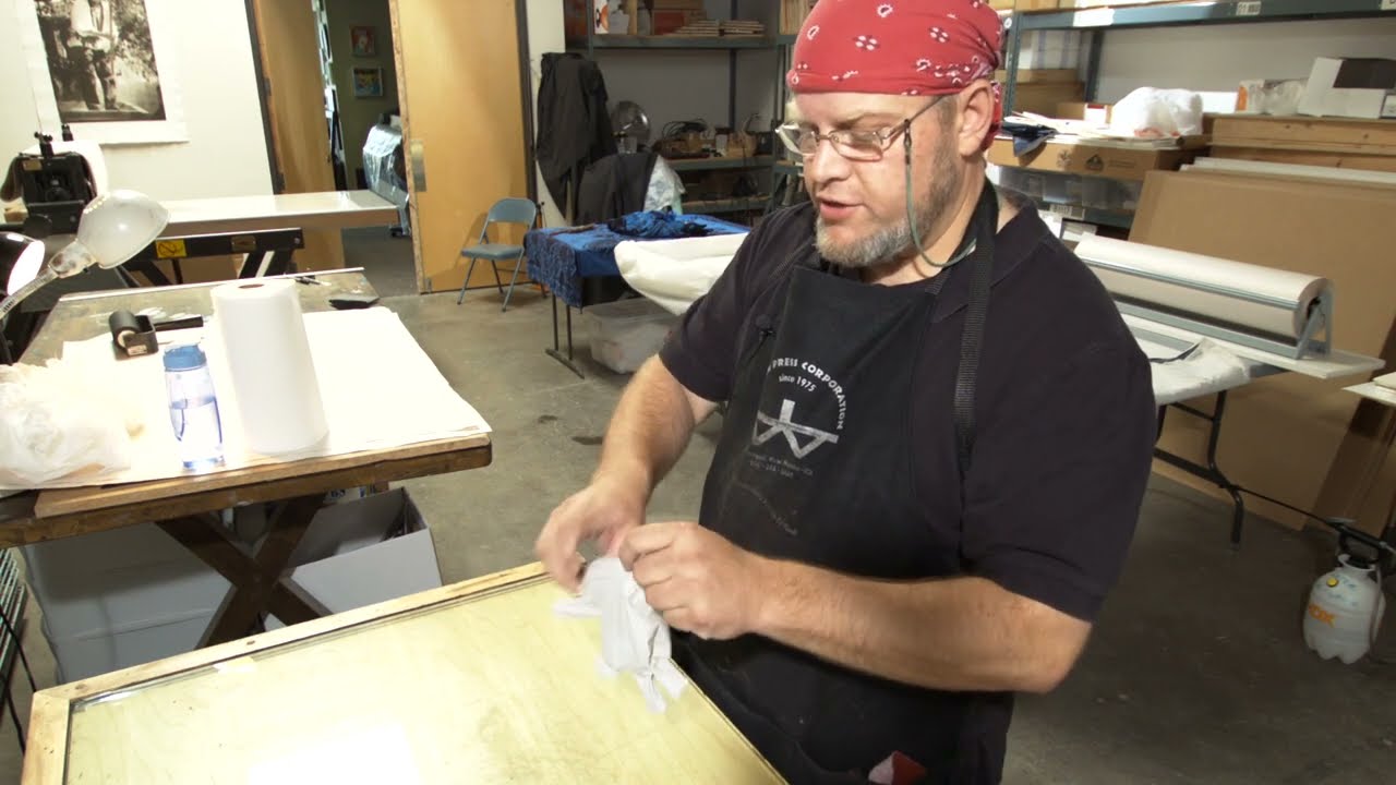 Part 2   Mixing the Ink - Intaglio Editions - Jon Lybrook, Intaglio Editions