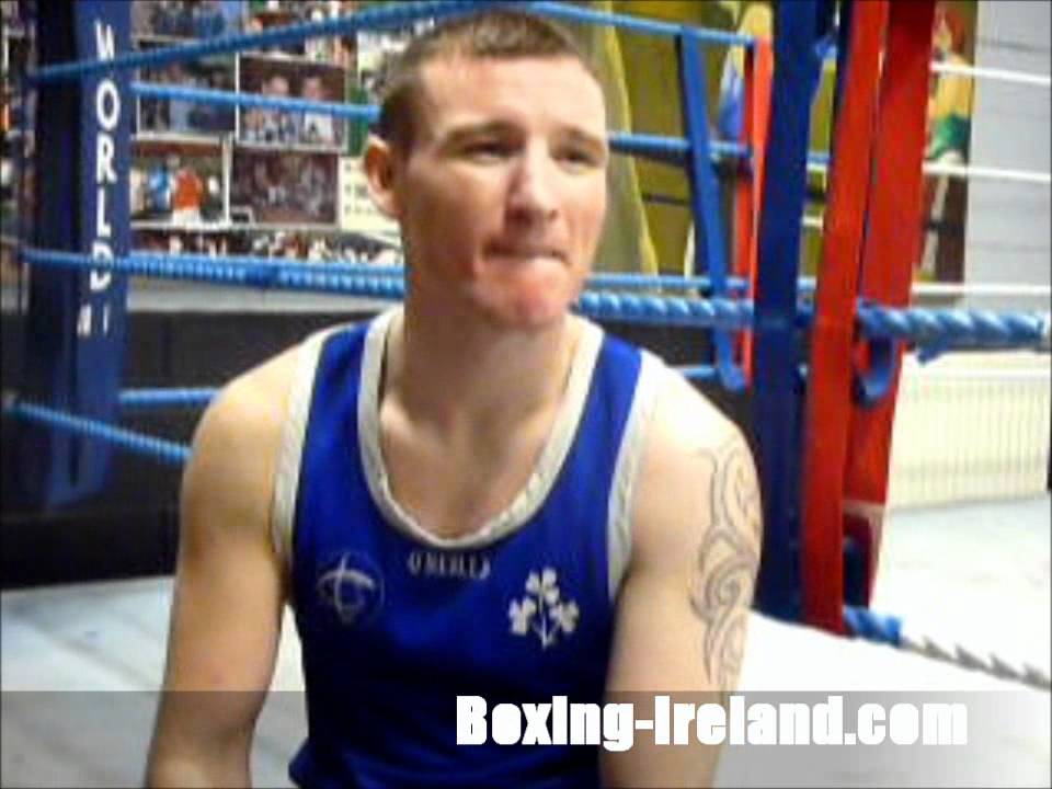 Gerard Healy on training at the Gleann Club in Belfast