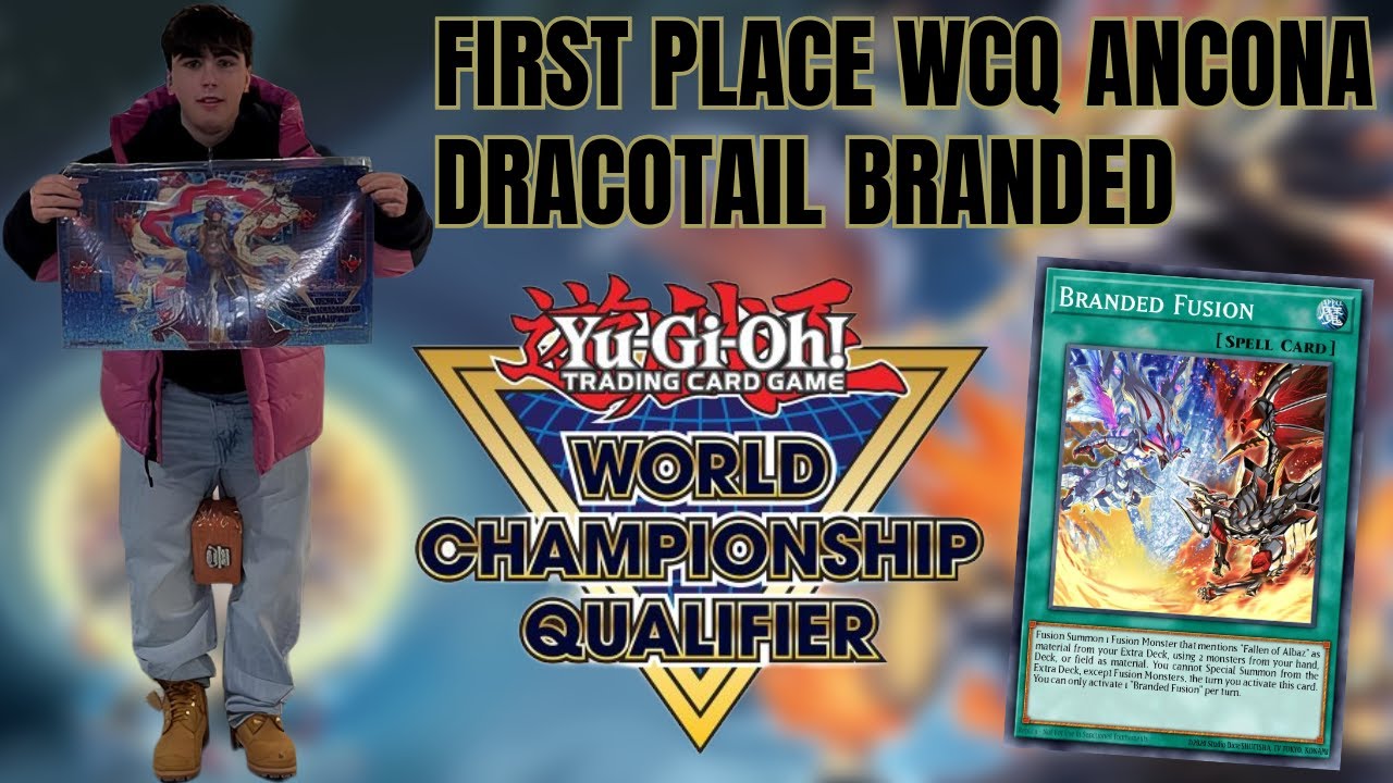 1st place WCQ Ancona - Dracotail Branded #yugioh (by Francesco Pompei)