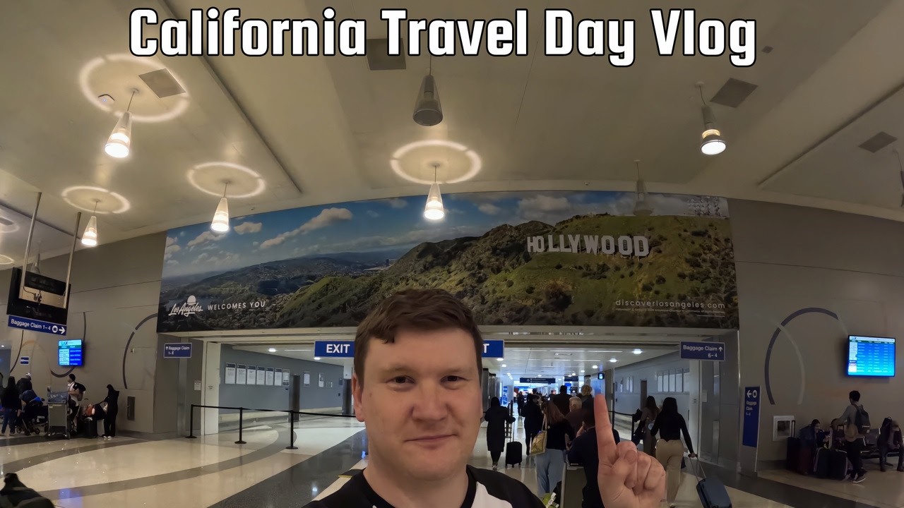 Travel Day Vlog - California Holiday 2025