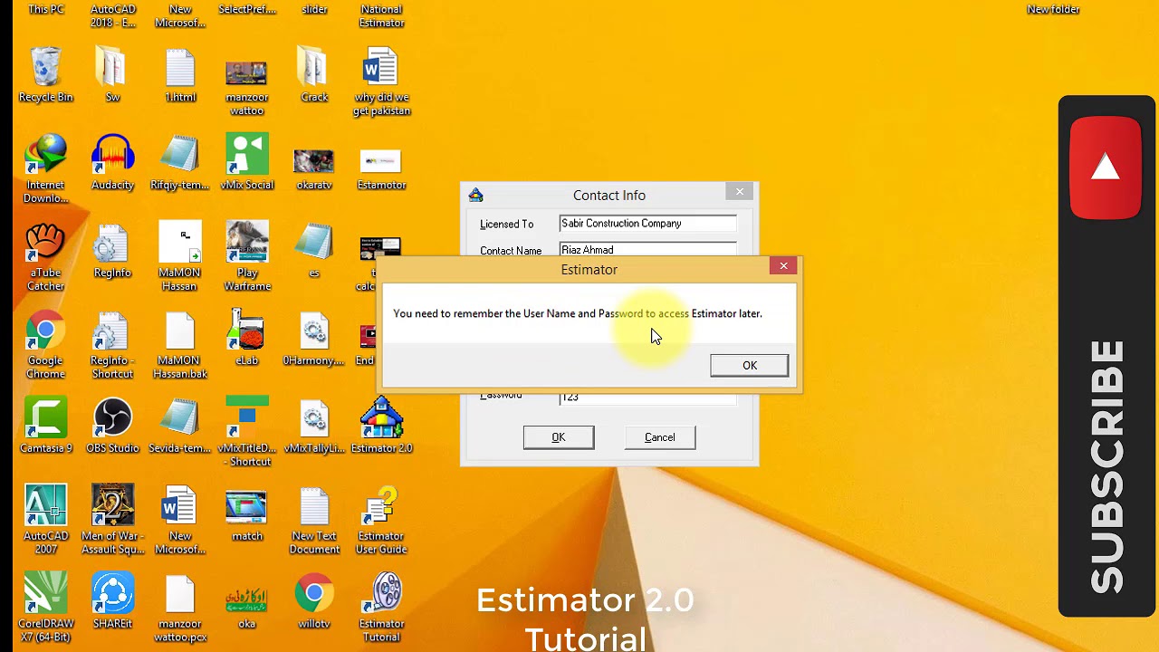 Download free Estimator 2.0 free for life time|Estimator 2 0 Installation