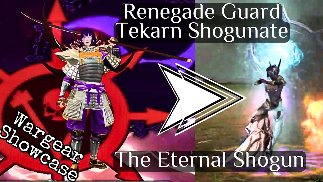 Renegade Guard Tekarn Eternal Shogun Wargear - Unification Mod Campaign