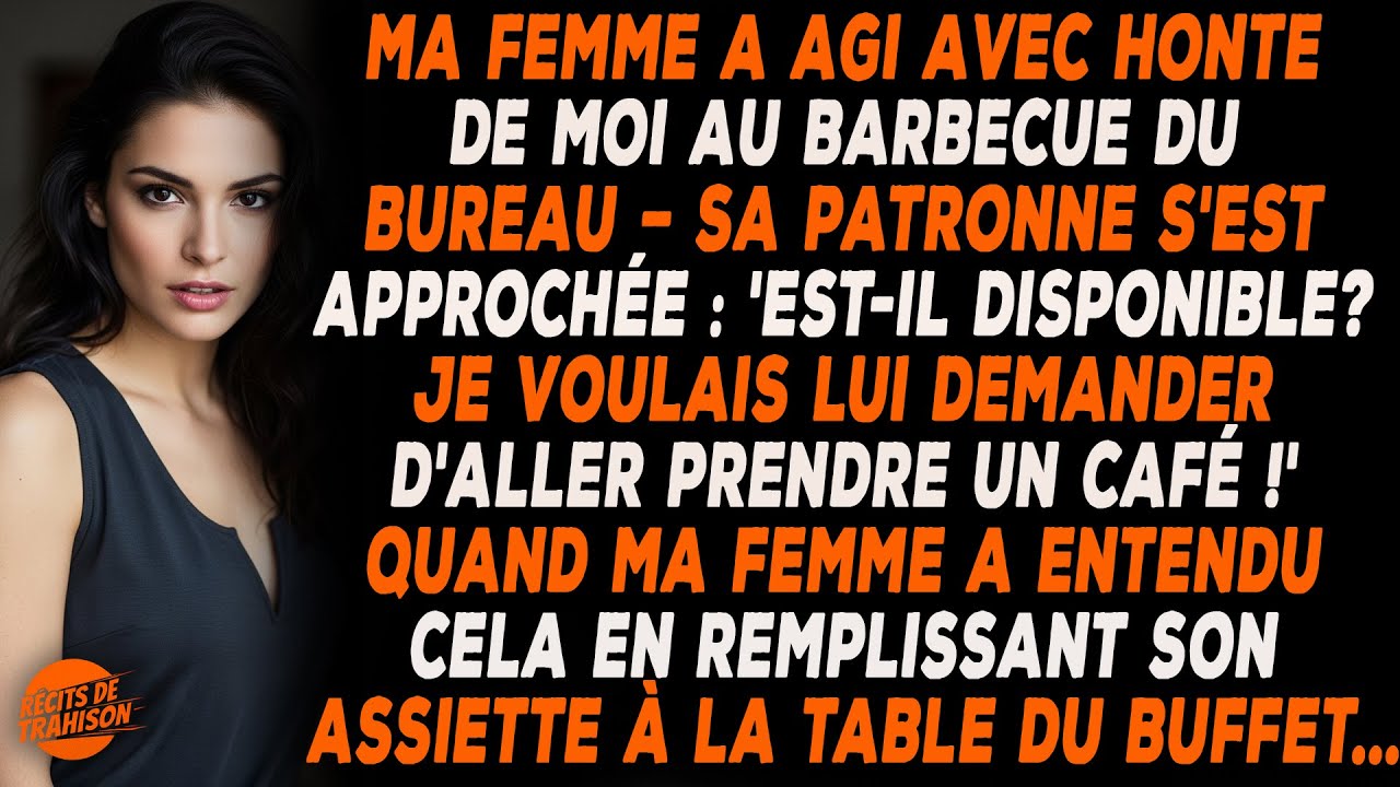 Ma Femme Avait Honte De Moi Au Barbecue Du Bureau. Son Patron M'a Demandé De Sortir. Chaos !