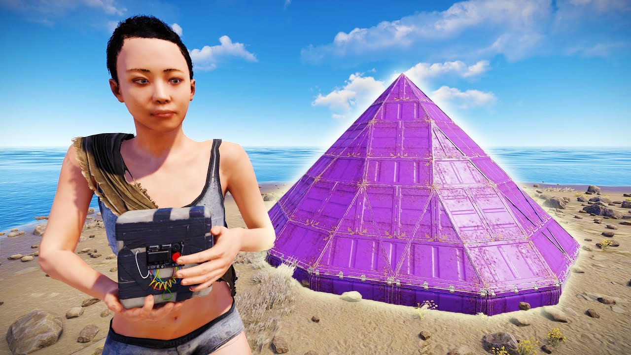 i raided a pyramid in rust...
