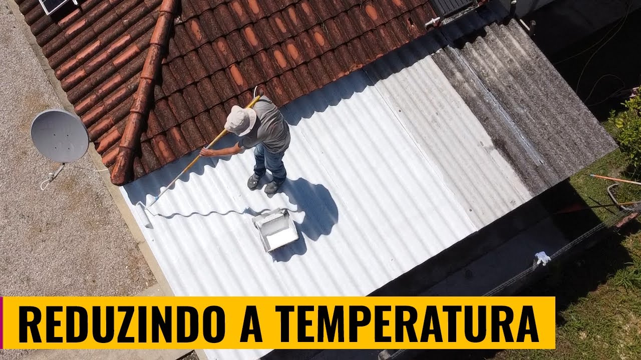 Gênio, por que não pensei nisso antes? Como reduzir a temperatura na telha