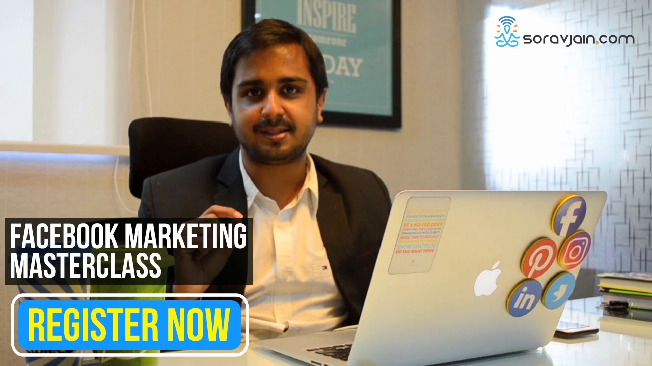Facebook Marketing / Advertising Course in India by Sorav Jain