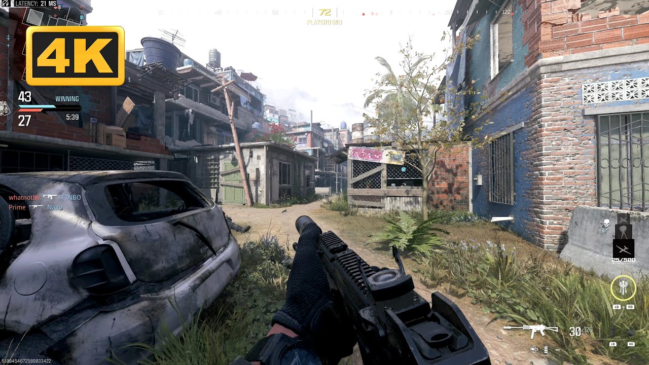 Call of Duty Modern Warfare 3 Multiplayer Gameplay 4K