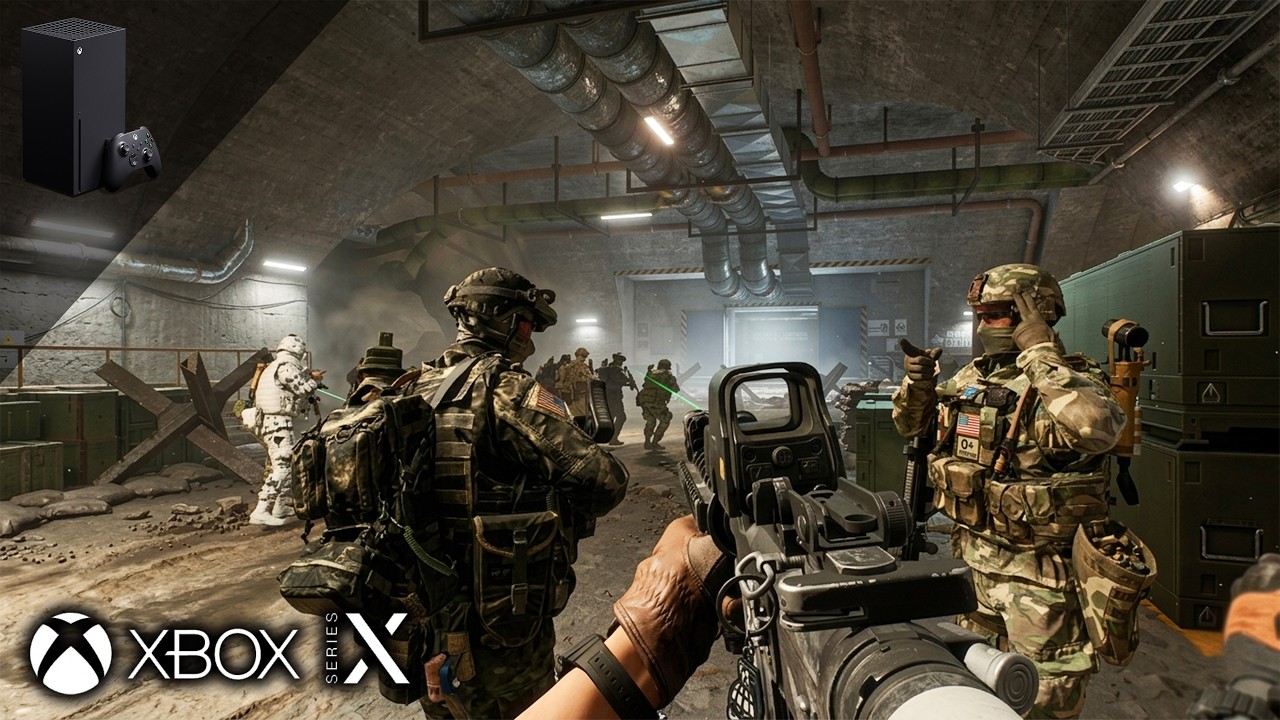 Battlefield 6: New Map Hagental Base - Xbox Series X Gameplay 120HZ