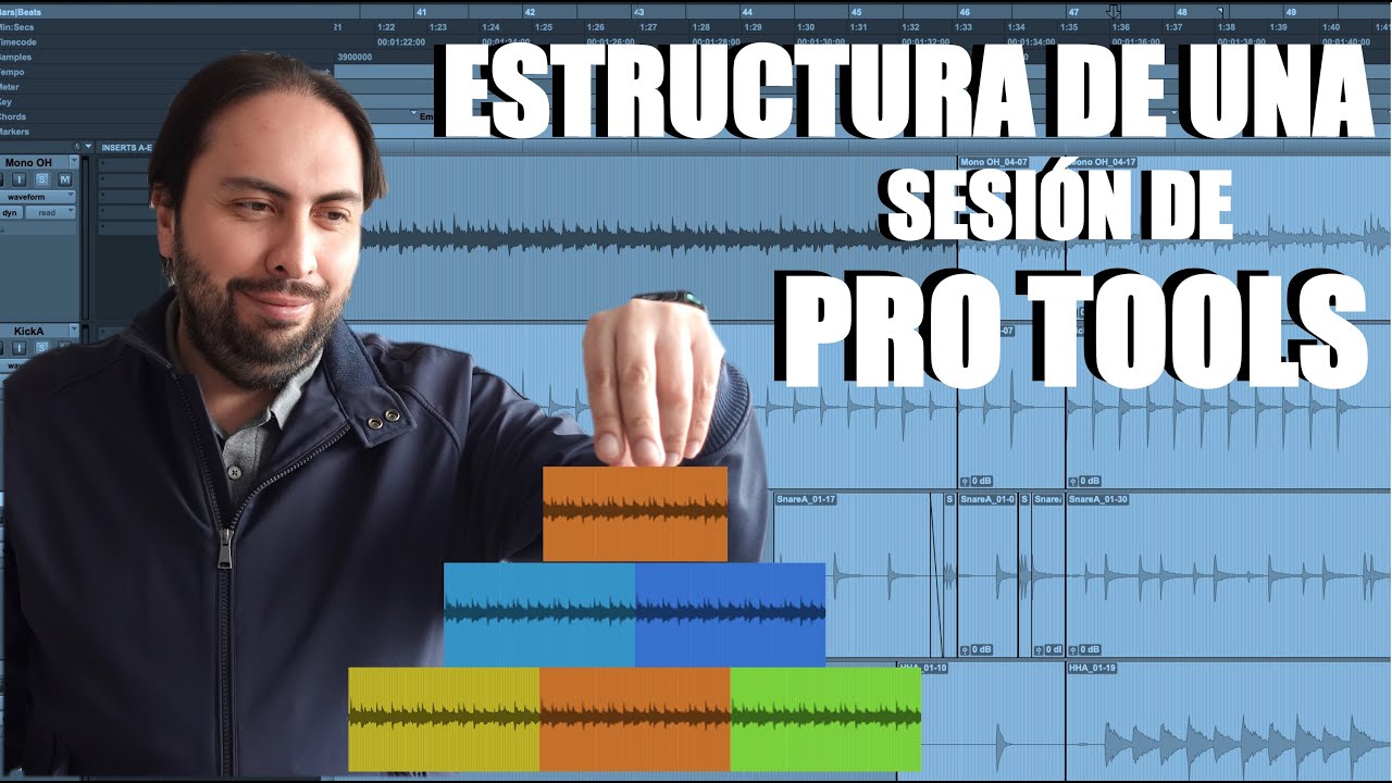 Domina la estructura de una sesión de Pro Tools con Julio Monroy (clase 2)