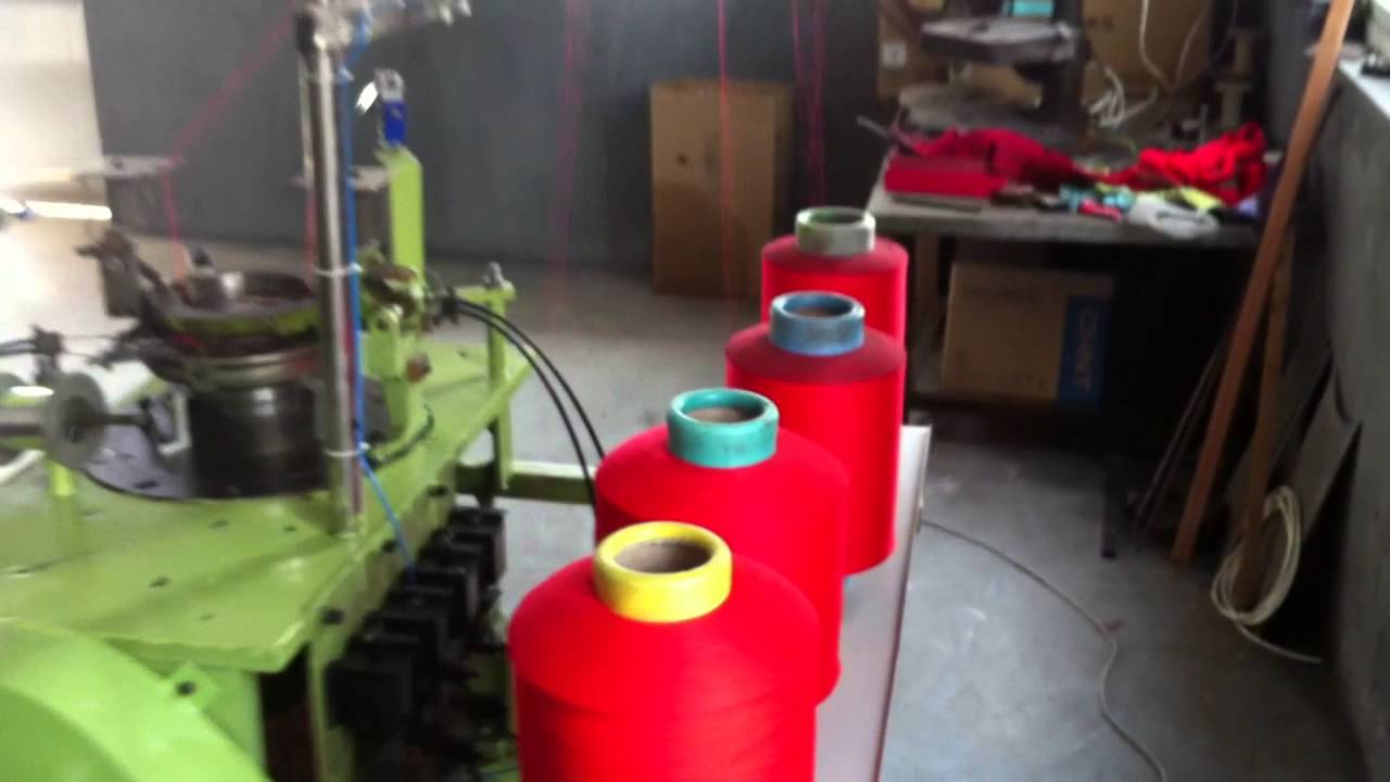 weaving machine/knitting machine for making sponge scourer cloth