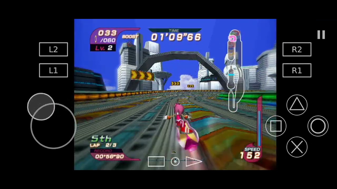 Sonic Riders Zero Gravity PS2: Realme Note 50 Android Full Gameplay Aetherxs2 Emulator 