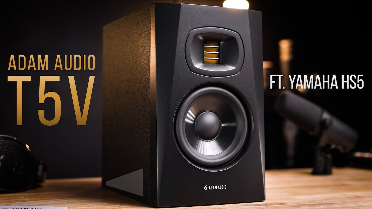 Обзор/мнение студийного монитора Adam Audio T5V (при участии Yamaha HS5)