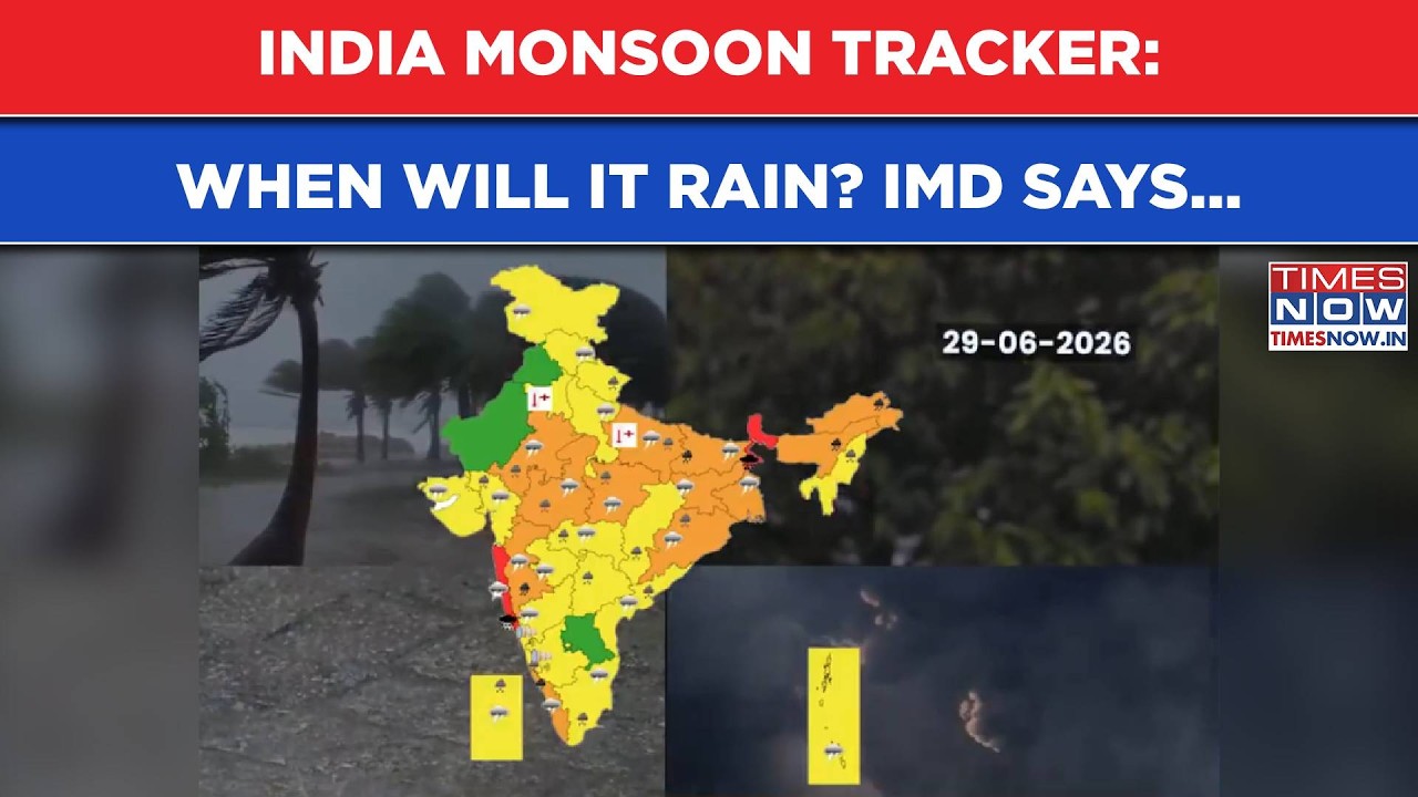 India's Monsoon Missing? Rain Deficit, Heat Relief From This Date? Weather Tracker| IMD Reveals...