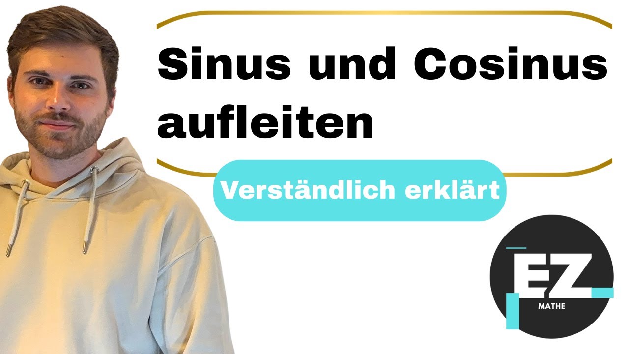 sinus, cosinus integrieren / aufleiten | Verständlich erklärt