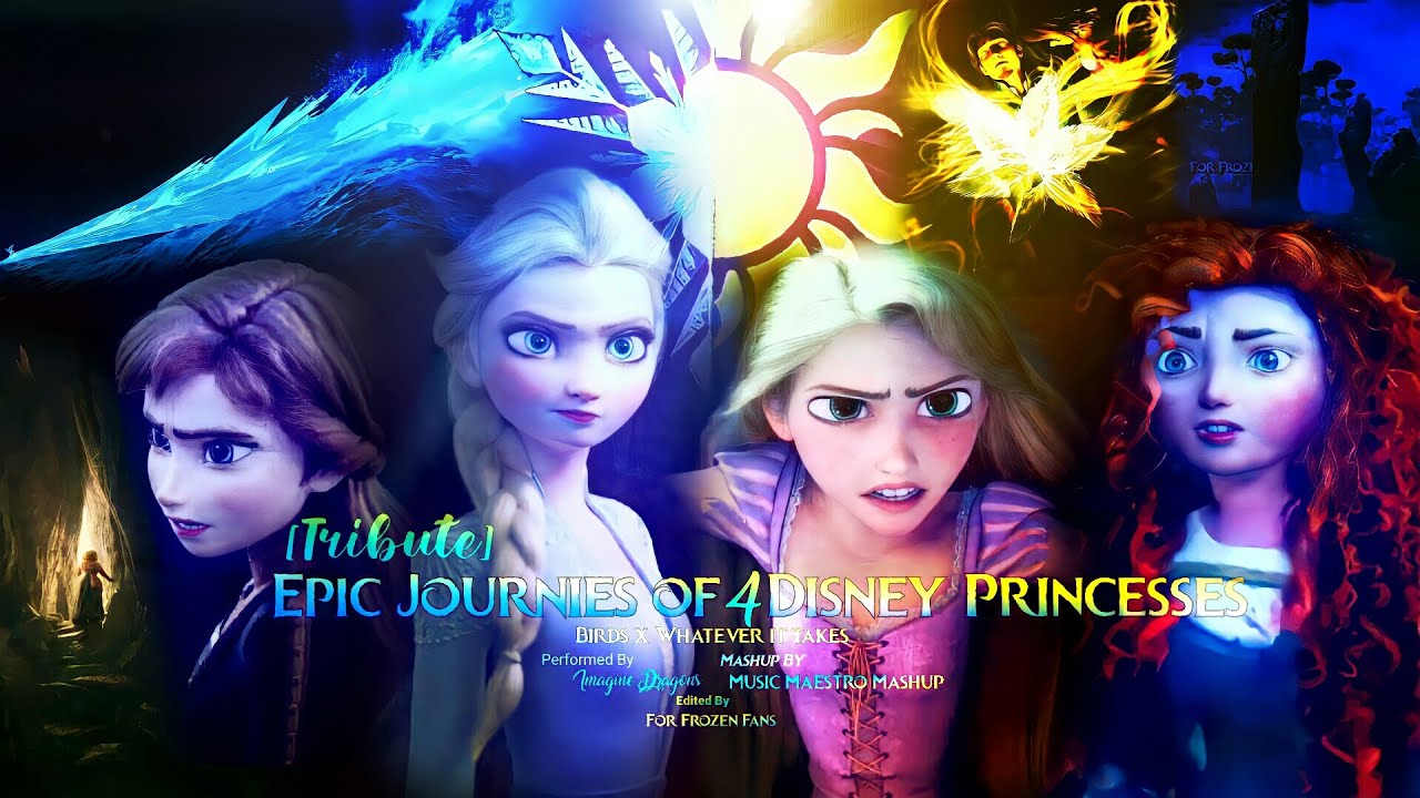 AMV-Frozen(1&2) x Tangled x Brave[2022]