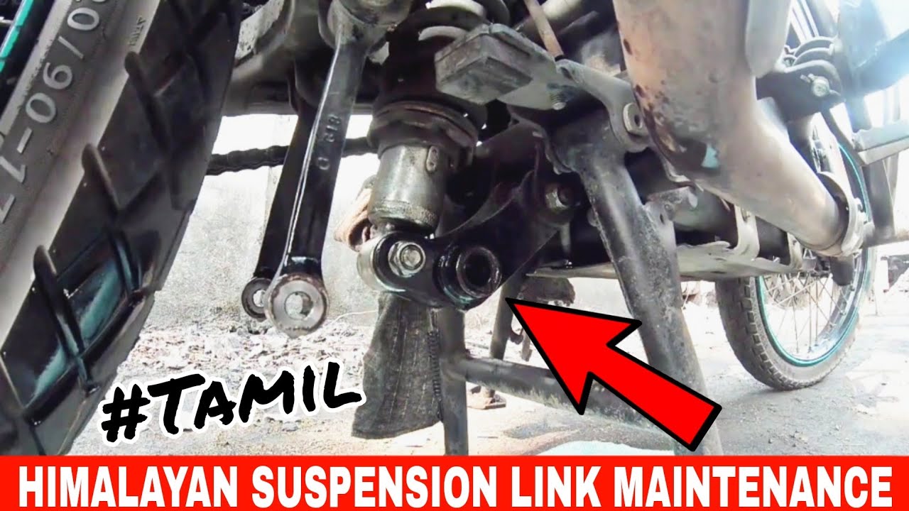Himalayan Suspension Link Greasing Diy | Suspension Sound | Himalayan Maintenance