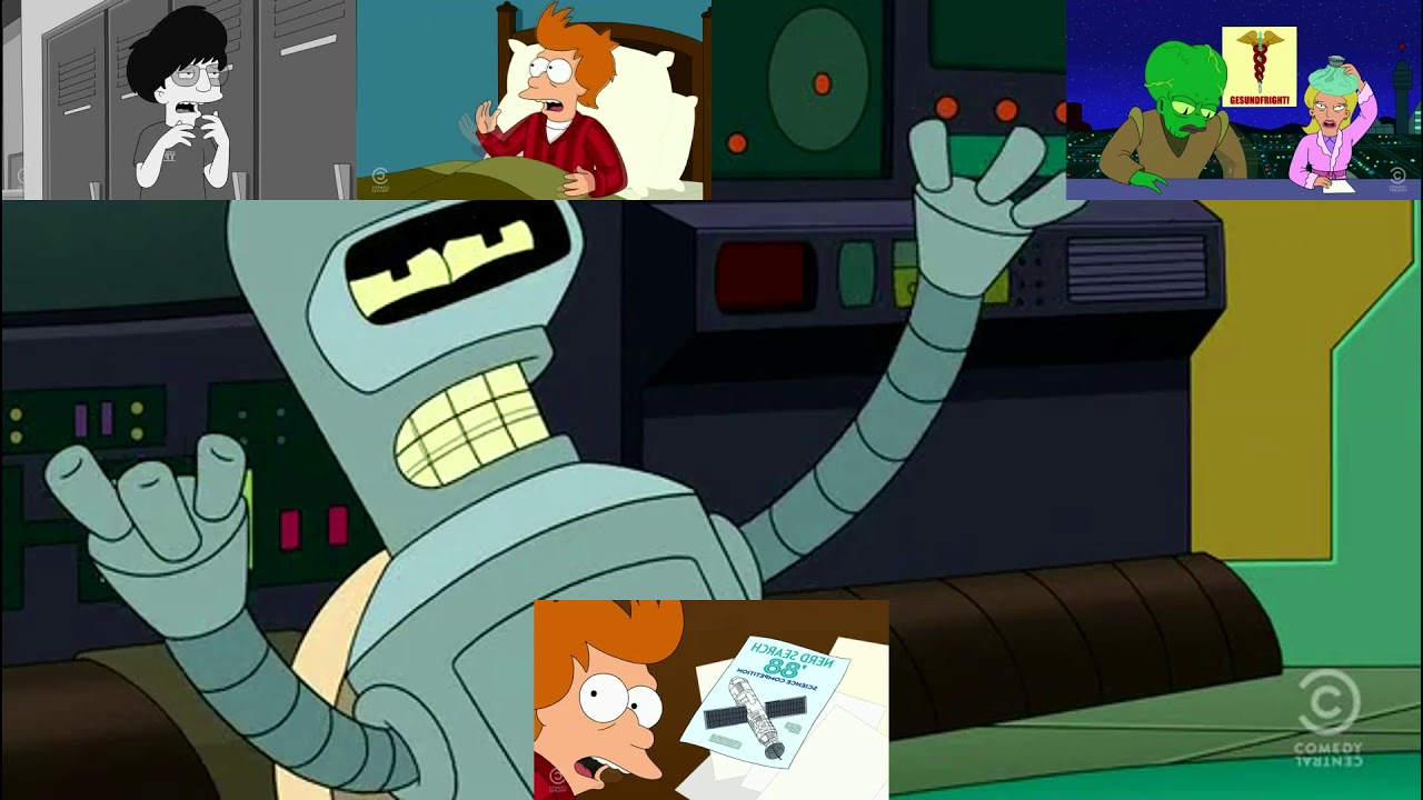 (V2) [Futurama] Bender - "Why Have I Been Singled Down?!" Sparta Vegetable Juice Remix