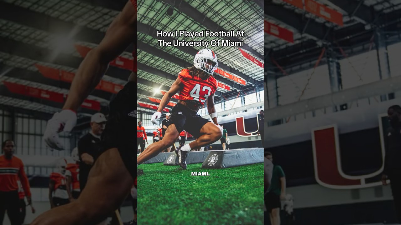 How I Started Playing Football At The University Of Miami 