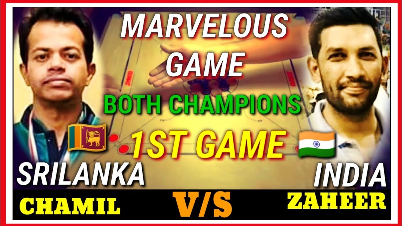 🌍  CHAMPIONS  🌍 1ST SET || ZAHEER PASHA (INDIA) V/S CHAMIL COORAY (SRILANKA) #nationalplayers