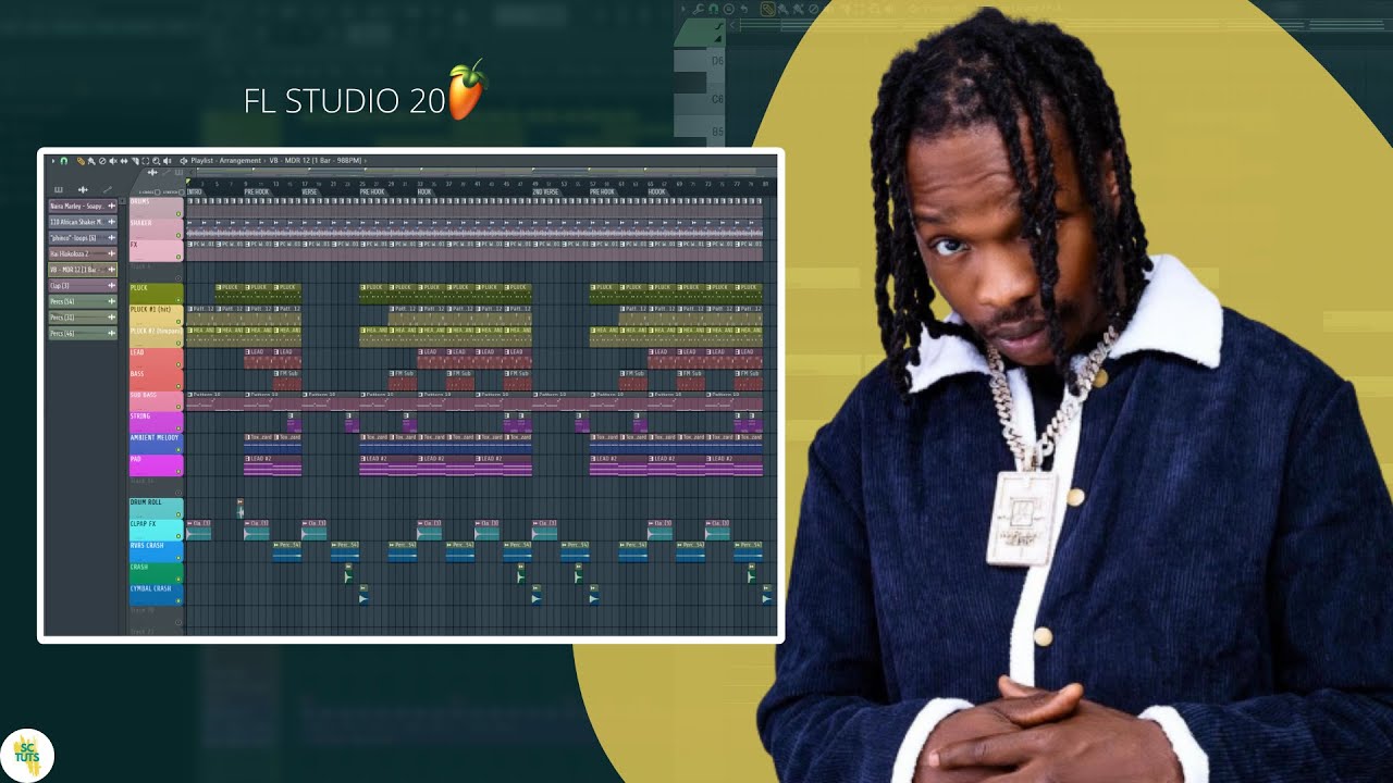 How to Make Party Afrobeat in FL Studio for Naira Marley x Zlatan x Olamide tutorial