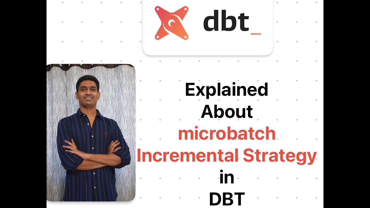Explained about microbatch incremental strategy in DBT #dbt