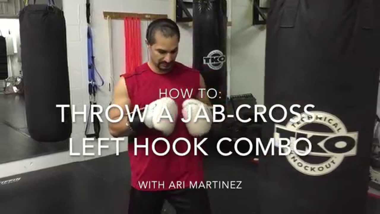 How to throw a Jab-Cross-Left Hook Combination