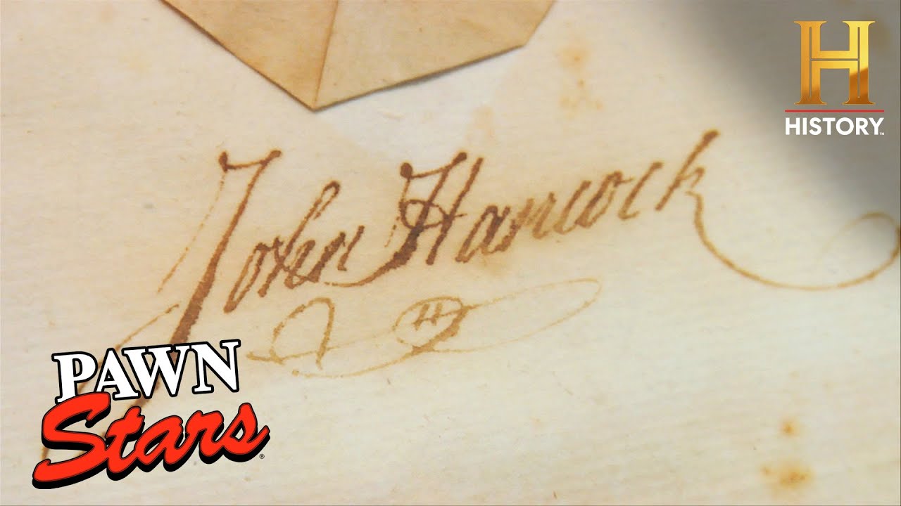REVOLUTIONARY DEAL for John Hancock Signature (Season 4) | Pawn Stars