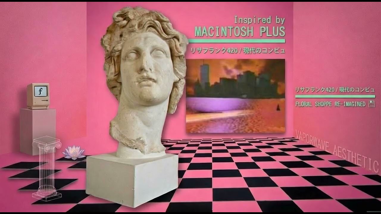 VAPORWAVE inspired by MACINTOSH PLUS て ネオン・ブーケ Te Neon Bouquet