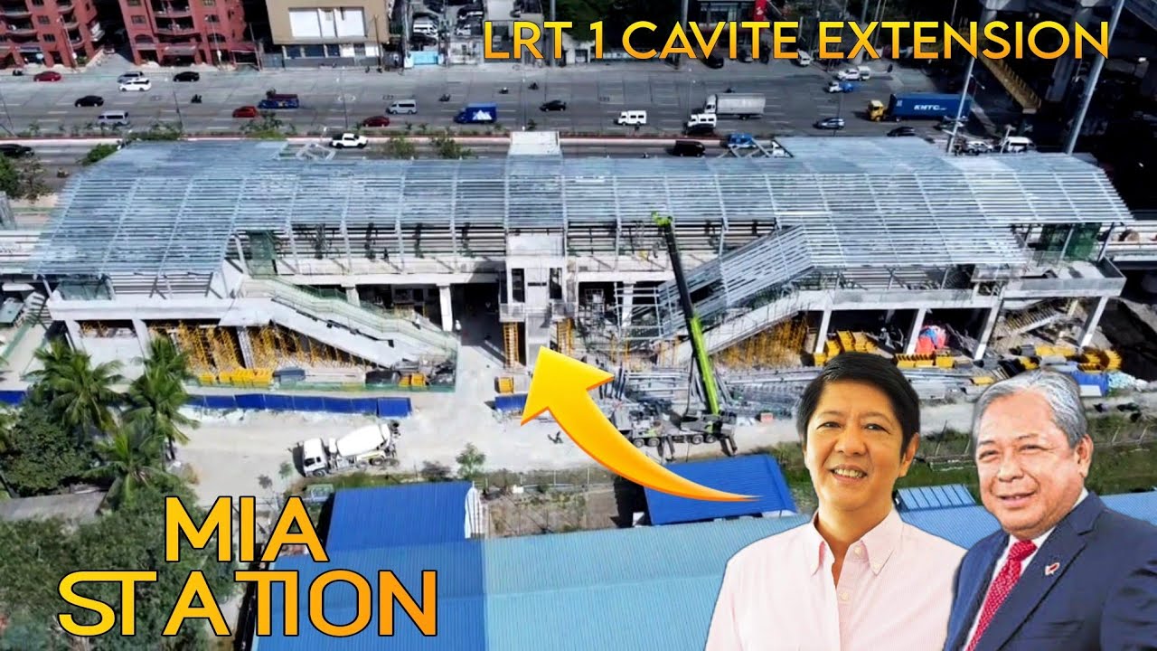 LRT 1 CAVITE EXTENSION UPDATE | MIA STATION | FEBRUARY 18, 2023