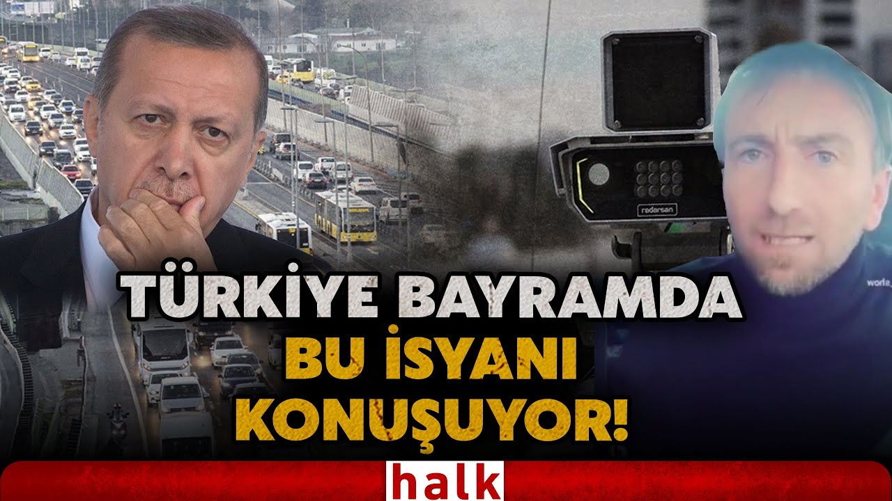 ERDOĞAN'I ÇILDIRTACAK GÖRÜNTÜ! Trabzon'dan İstanbul'a giden sürücü radarlara böyle isyan etti!