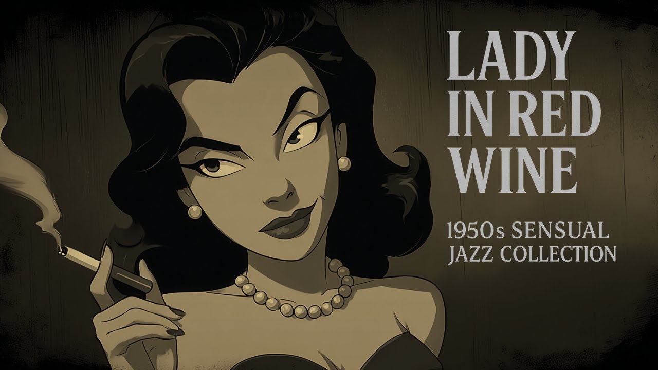The Most Elegant Jazz You’ll Ever Hear | Lady in Red Wine | Sultry Female Vocals – 1950s