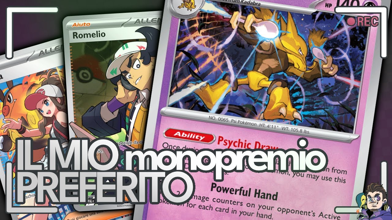 Il mio MAZZO MONO PREMIO preferito: Alakazam è davvero il più forte?
