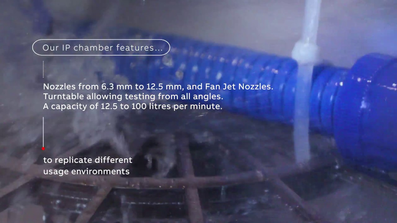 ABB ingress protection testing