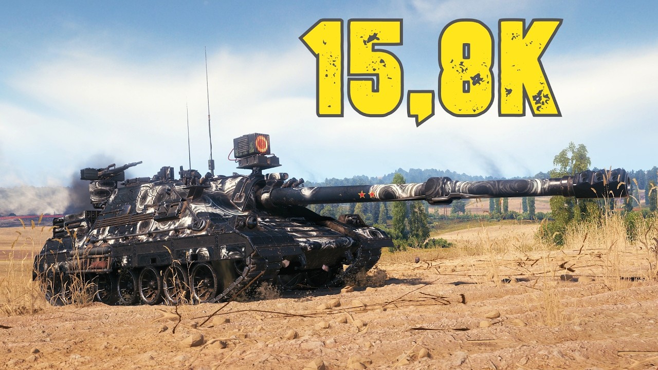 World of Tanks PTZ-78 - 3 Kills 15,8K Damage