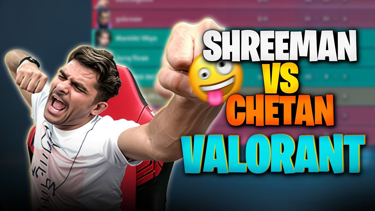 Shreeman vs Chetan | Valorant Rage Moments