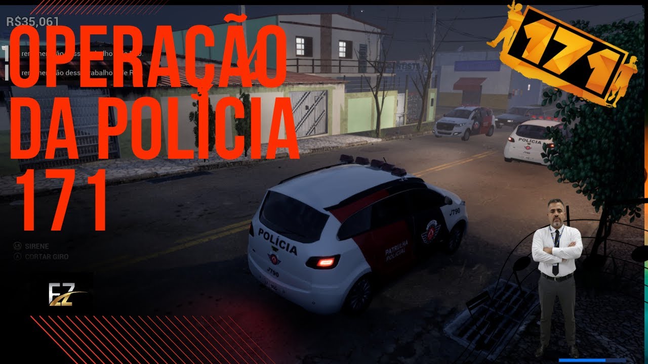171 trabalhando de polícia