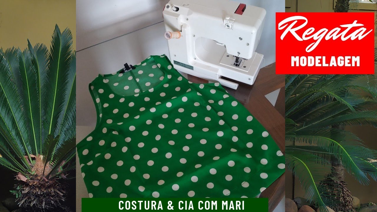 Como Fazer Modelagem de Regata ou Blusinha?